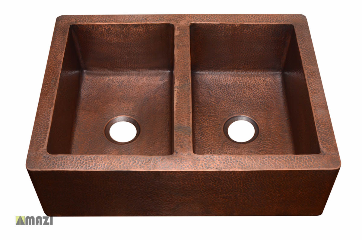 COPPER KITCHEN SINK 1551-H